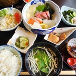銀寿し 田川店 - お刺身定食