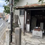 政龍庵 - 淡島交差点近くにあるこのお地蔵さんの道を入ります