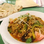 インド宮廷料理 Mashal - 料理写真:ゴーヤと鶏ひき肉のカレー　※期間限定