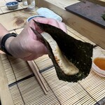 すし匠 - 平貝の礒部焼き
