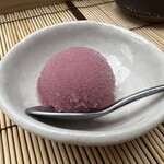 すし匠 - 巨峰のシャーベット