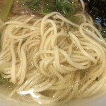 らーめん えんや - 麺アップ