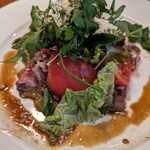 クラッカ イタリアン - 和牛カルパッチョ