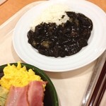 レストラン ロータス - 博多の朝カレー！竹炭いり黒カレー！