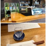 Ate Sushi Kijuurou - コの字型カウンター10席ほどの、
                        こじんまりとした立ち食い鮨屋さん