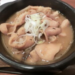 風神ラーメン - 自家製もつ煮込み(600円+税)