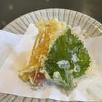 海老名 - お野菜は別皿で