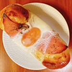 トツゼン ベーカーズ キッチン - ハムエッグ　240円