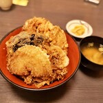 Tenyoshi - 白えびかき揚げ丼