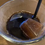 珈蔵 - アイスコーヒー　コーヒー氷
