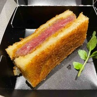 東京焼肉いのうえ 銀座店 - 黒毛和牛サンド２
