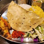 ギタンジャリ - ご飯がちゃんとしてるのにもびっくりバスマティライスでしたっけ？