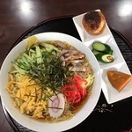 Nomidokoro Tabedokoro Tsugaru - 冷し中華650円大盛100円