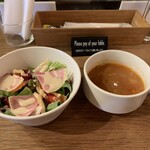 8dori - 野菜サラダとスープ