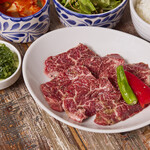 Salted skirt Yakiniku (Grilled meat) set