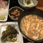 Kappou Tanaka - お味噌汁と小鉢