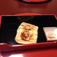 東京 芝 とうふ屋うかい - あげ豆腐