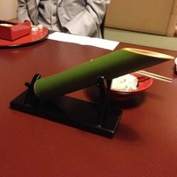 東京 芝 とうふ屋うかい - 竹酒