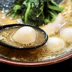 麺匠 本気家 - あっさりな豚骨醤油スープ