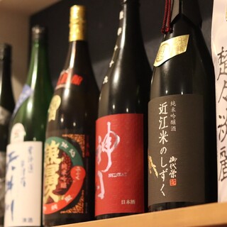 Carefully selected! Local sake from Shiga Prefecture