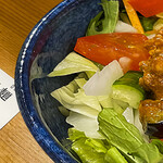 Ramen Tourimichi - 茄子と肉味噌冷麺@1000円_桃李路（とうりみち）