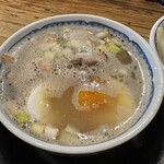すごい煮干ラーメン凪 - ■昆布水つけ麺味付玉子¥1,650