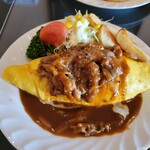 カフェ＆レスト トゥモロー - ビーフオムライス　950円