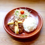 びっくりドンキー - チーズバーグディッシュ(小盛) 865円