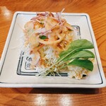 とん兵衛 - サラダ　ドレッシング後