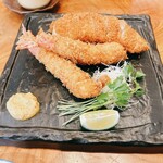 とん兵衛 田町店 - ロースカツ＆エビフライ