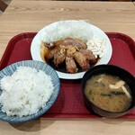 とん楽 - 浜松とんてき定食  150g