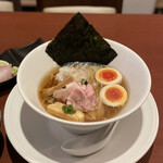 酒肴場 屯 - 【限定】冷やし煮干しらぁ麺¥1100、海鮮丼¥500