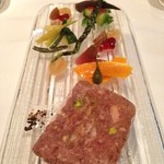 レストラン マノワ - 伊豆天城山の日本鹿のテリーヌ♥