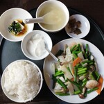 中国小皿酒家 楽山 - 日替わり定食Aセット980円税別