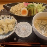 Ryouriya Terado - 鱧天カレーつけ麺大盛り(1,430円)
