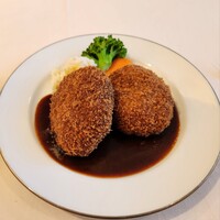 レストラン香味屋 - メンチカツ