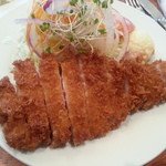 レストラン・サカキ - 2013.10.4訪問：ポークカツ（1,100円）