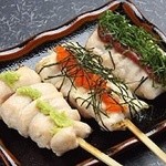 Koedo Kawagoe Tenka Dori - 天下鳥自慢のささみ焼き！レアで食べられます。