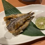 旬鮮 福 - メヒカリ素揚げ〜