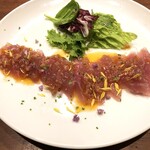 Tuna carpaccio