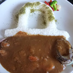 北の岬さくらばな - カレーにアワビを入れるという贅沢