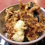 饂飩亭　竹庵 - 盛り合せ天丼\1150