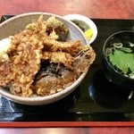 饂飩亭　竹庵 - 天丼一式