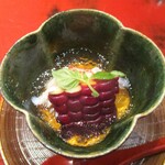 おおたに - 先付：毛蟹と玉蜀黍のムース。