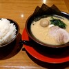 横浜家系ラーメン 角蔵家 - 味玉ラーメン+大ライス