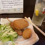 おばんざい居酒屋 くれは - 自家製コロッケと串カツ