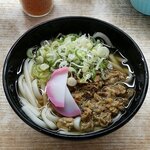 ぷらっとぴっと 7・8番ホーム - かしわうどん