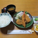Ryotei Mikado - ランチ・ミックスフライ定食