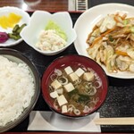 焼肉おがた - 料理写真:野菜炒め定食