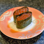 グルメ回転すし　一心 - 料理写真:いくら☆